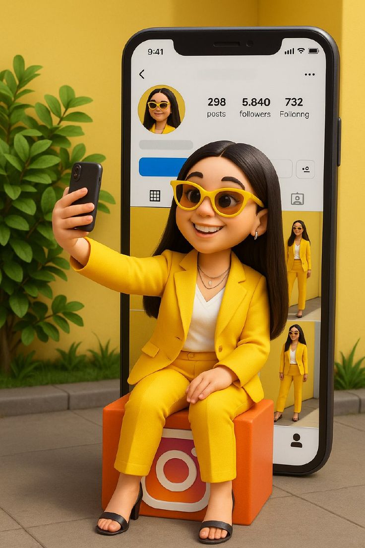 моя 3д фунурка 😍💛